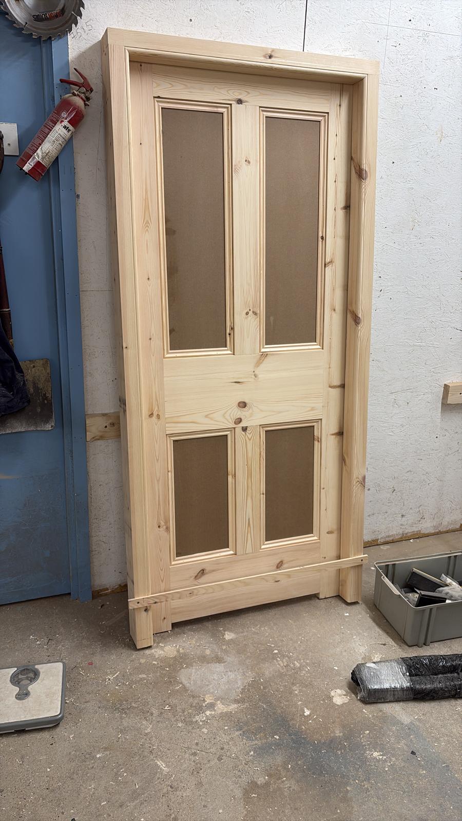 Bespoke Pine Internal Door Build