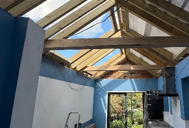 Roof carpentry service by Made in Brittin