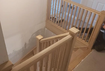 Staircase and handrailing carpentry by Made in Brittin